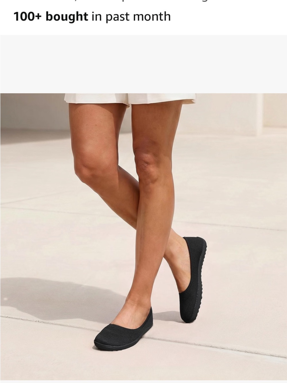 Dream Pairs Knit Slip-On Flats